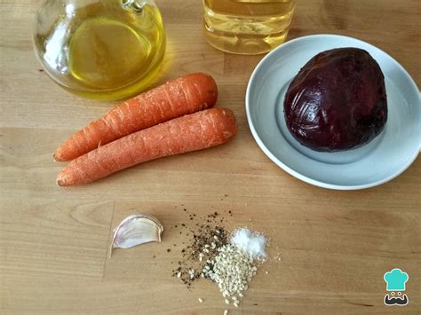 Ensalada de remolacha y zanahoria cruda Fácil