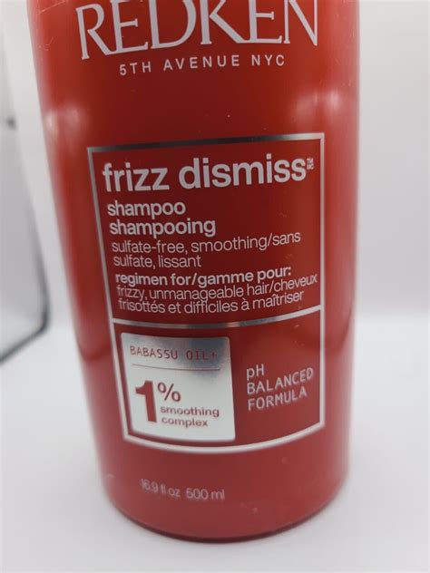 Redken Frizz Dismiss Shampoo Sulfate Free Smoothing 16 9 Oz Ebay