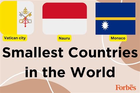 Which Is The Smallest Country In The World Top 10 Smallest Countries