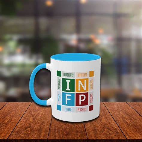 INFP Personality Type Mug 11 Oz Ceramic Coffee Cup With Humorous Text