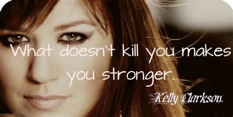 Kelly Clarkson What Doesn T Kill You Makes You Stronger Blank Template