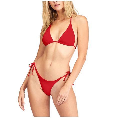 Royallove Women S Split Body Solid Colour Fashion Sexy Bikini Erotic