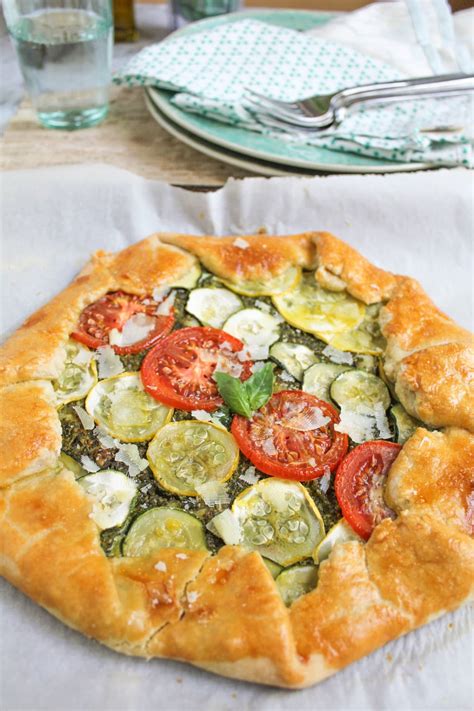 Recipe Summer Vegetable Galette With Pesto Kitchn