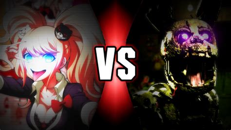 Junko Enoshima Vs Springtrap By Monkeyboi9005 On Deviantart