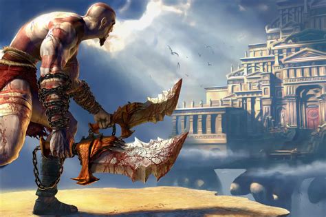 História Completa De Kratos Em God Of War Ps Verso