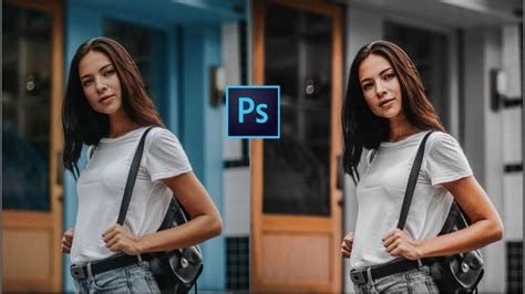 Black Theme Color Grading Effect In Photoshop Youtube