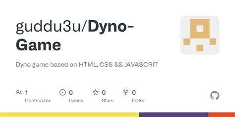 GitHub - guddu3u/Dyno-Game: Dyno game based on HTML, CSS && JAVASCRIT