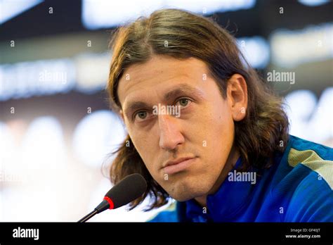 Press Conference Of C Ssio Goalkeeper During The Corinthians Training