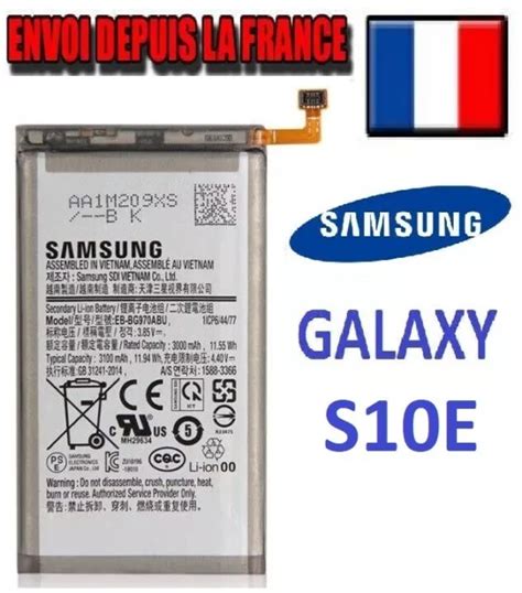 Batterie Originale Samsung Galaxy S E Sm G F Eb Bg Abu Abe Battery