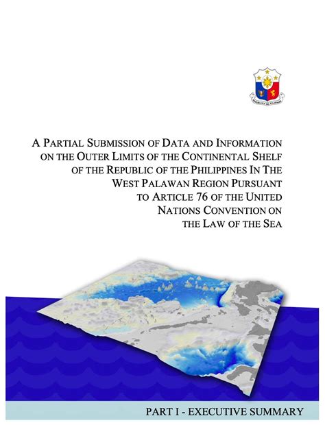 The Executive Summary of the Philippines' Submission for a Continental