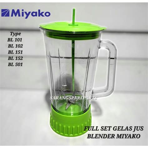 Jual Gelas Jus Blender Set Miyako Gelas Jus Miyako Hijau Set Gelas