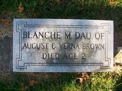 Blanche M Brown Desconhecido 1910 Memorial Find A Grave