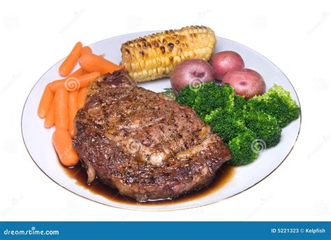 Jantar Do Bife Imagem De Stock Imagem De Tempero Suculento