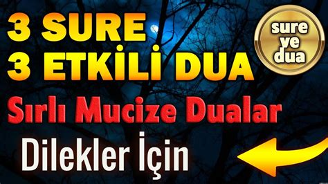 Hacet N Rukye Sure Dua Kuran Ve Dualar Youtube