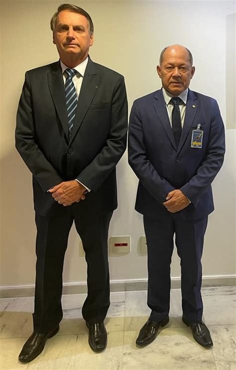 Deputado Chrisóstomo Se Reúne Com Presidente Bolsonaro Em Brasília Para