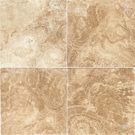 Chiaro Tumbled Travertine Tile 4x4