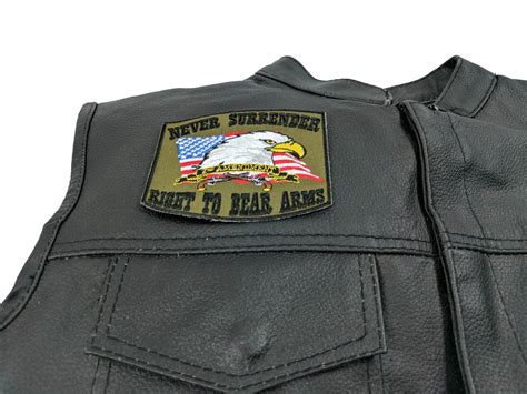 2nd Amendment Patch Never Surrender 2nd Amendment Patches By Ivamis