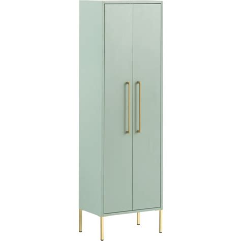 Highboard Etta Spanplatte Mint B 46 T 30 H 155 Cm LIVIQUE