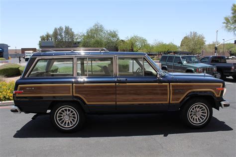 1990 Jeep Grand Wagoneer 4x4 Stock P1109 For Sale Near Scottsdale Az Az Jeep Dealer