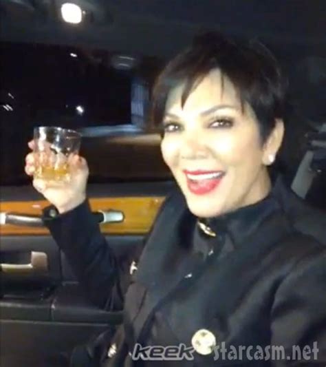 Khloe Kardashian Posts Video Of Drunk Mom Kris Jenner Drinking Tequila