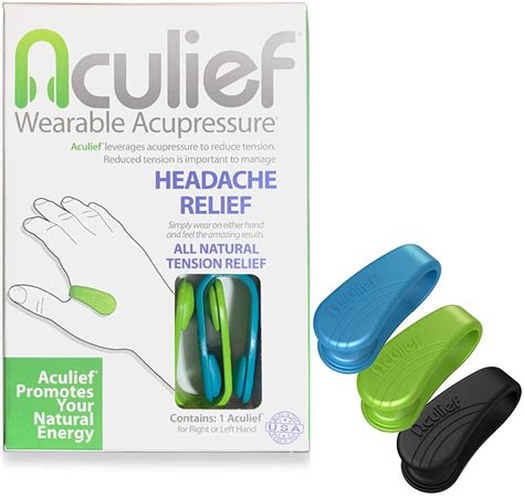 Aculief Award Winning Natural Headache Migraine And Tension Relief