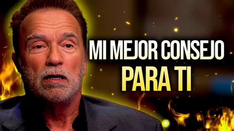 Arnold Schwarzenegger te dejará sin palabras con este consejo mindset