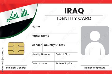 Iraqi National Id Card Scannable Id Card Maker Id Card News Online