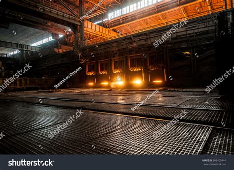 Working Open Hearth Furnace Stock Photo 605400344 | Shutterstock