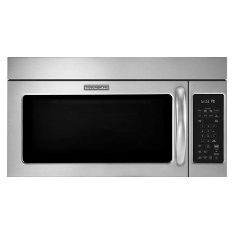 Kitchenaid Architect Series Ii Cu Ft Over The Range Microwave In