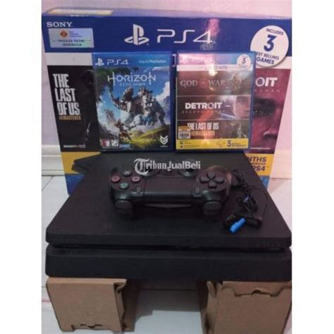 Konsol Game Sony Ps Slim Megapack Tb Bekas Like New Mulus Nominus