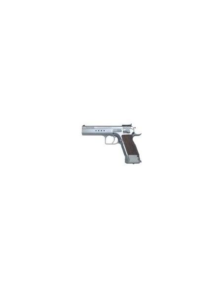 Pistolet Tanfoglio Limited Custom Chrome Cal 40sw Puits Alu