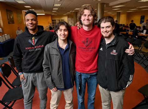 Answering The Bell Anna Maria College Nfl Team Honor Students For