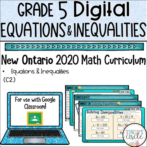 Grade Ontario Math Curriculum Full Year Bundle Stacey S Circle