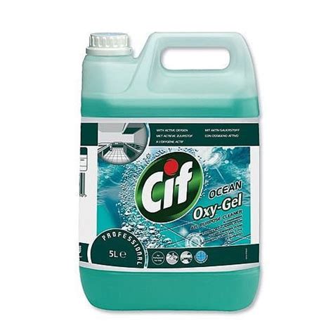 Cif Oxygel All Purpose Cleaner Professional Active Oxygen Wild Orchid 5