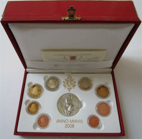 Vatican Proof Coin Set Mago Muenzen