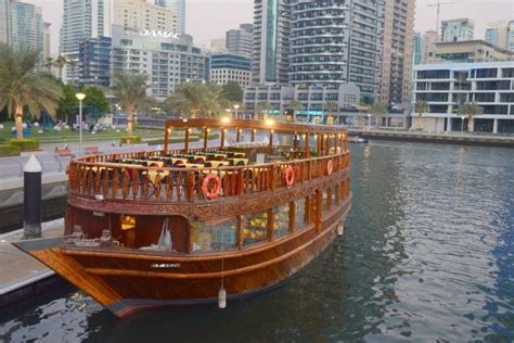 Star Dinner Cruise Dubai Marina Alishba Dhow Cruise Bookmytour