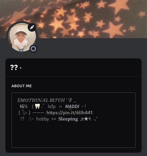 Discord Bio Templates Prntbl Concejomunicipaldechinu Gov Co