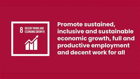 Sdg 8 Decent Work And Economic Growth