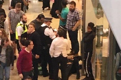 Westfield Stratford Stabbing Man Knifed After Mass Brawl Breaks Out