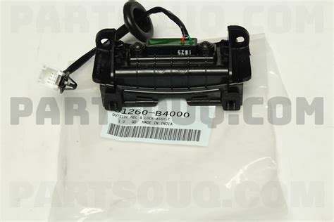 OUTSIDE HDL LOCK ASSY T LID 81260B4000 Hyundai KIA Parts PartSouq