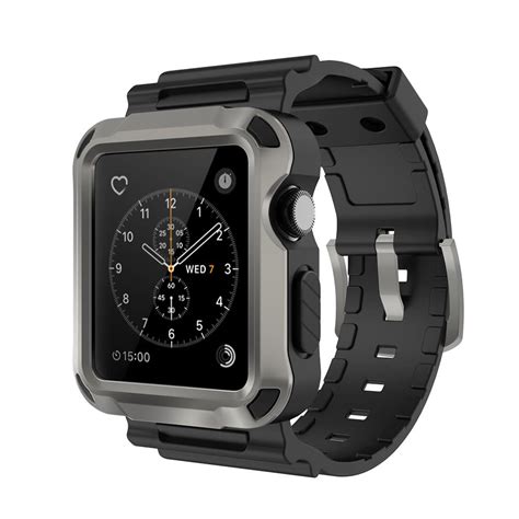 Rugged Armor Mm Apple Watch Case Shock Absorb Series Rugged