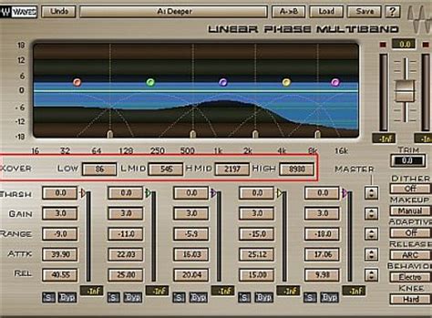 Multiband Compression Tutorial: Waves Linear Phase-LinMB Compressor