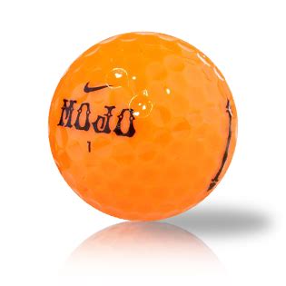 Nike Mojo Orange used golf balls