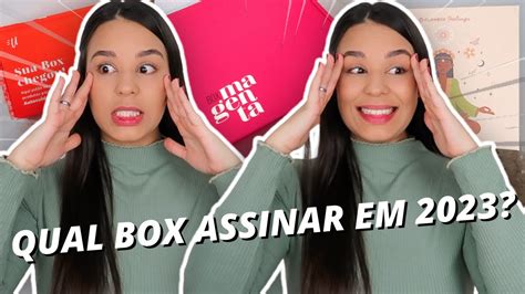 Qual Box De Beleza Assinar Em Box Magenta Glambox Ou Uau Box