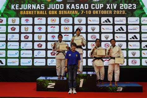 Tampil Di Kejurnas Judo Bertajuk Kasad Cup XIV 2023 Dua Judoka