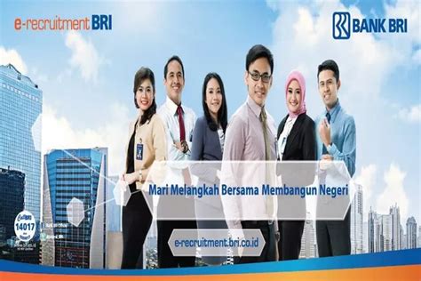 E Recruitment Bri Lowongan Kerja Bank Bri Terbaru Januari