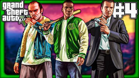 Los 3 Protagonistas Grand Theft Auto V 4 YouTube