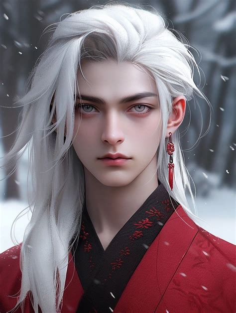 Fantasy Art Men Beautiful Fantasy Art Chinese Traditional Hair Anime