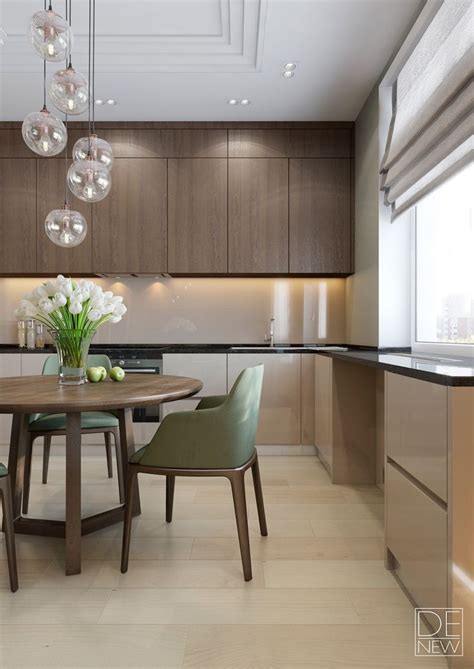 Pin by Тамара Супрун on кухни | Apartment interior, Kitchen room design ...