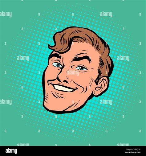 The Head Of A Businessman Happiness Smiles Happy Man Portrait Face